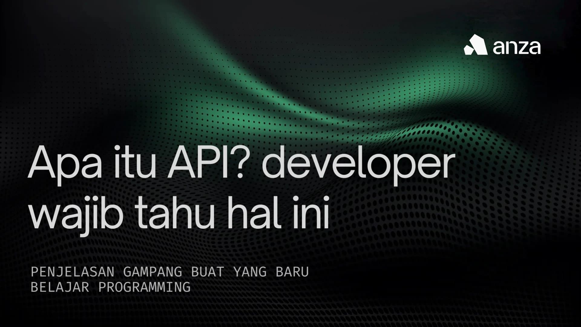 Apa Itu API? Penjelasan Gampang Buat yang Baru Belajar Web